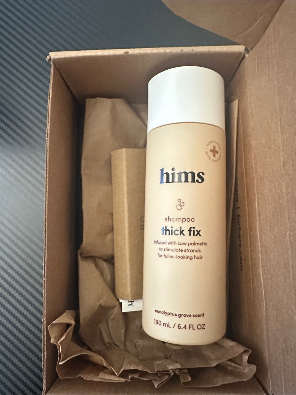 hims Thick Fix Shampoo – Cream Bottle for Fuller-Looking Hair
